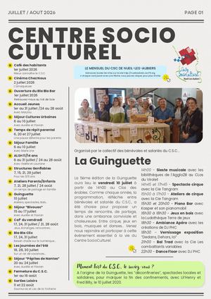 Le Mensuel Du C S C Juillet Et Août 2026
