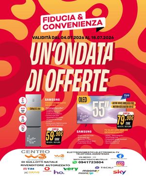 Volantino Fiducia & Convenienza Luglio Gullotti Natale