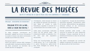 Revue Des Musées Trimestre 2