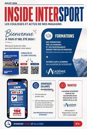 Inside Intersport Tignes Et Val D'isere Juillet26