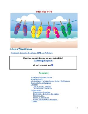 Infos Doc n°35 2025-2026