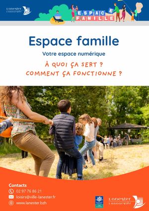 Espace Famille - Rentrée 2026