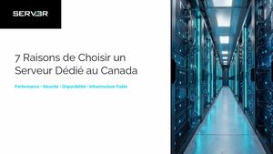 Pourquoi Choisir un Serveur Dédié VPSR au Canada ? | Serv3r.net