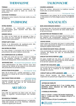 Visites guidées et circuits - août 2026