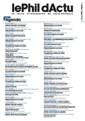 LE PHIL D'ACTU Juillet-Septembre 2026