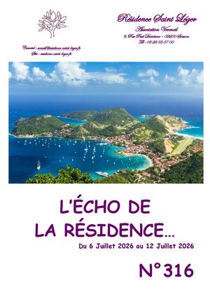 Le Journal De La Rsl 316 Du 06 07 26