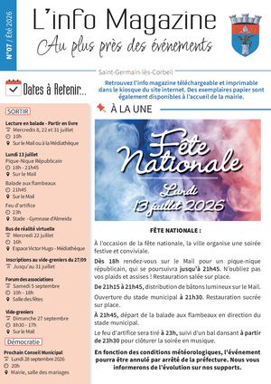 Info Magazine d'été 2026