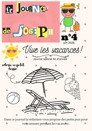 Journal De Joseph #4