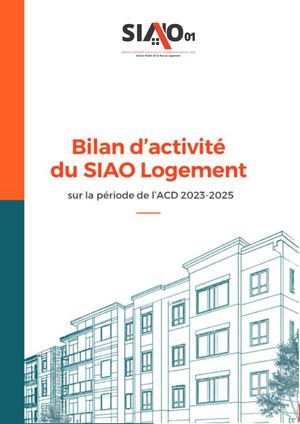 Bilan Activité Siao Logement Acd 2023 25