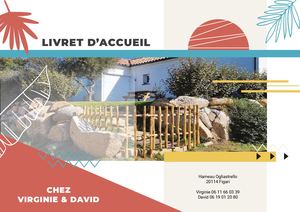 Brochure Chez Virginie & David