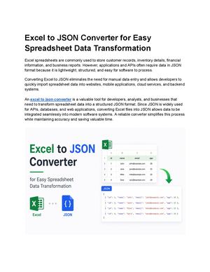 Excel To Json Converter For Easy Spreadsheet Data Transformation (1)