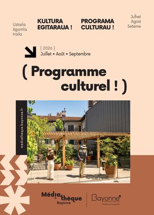 Programme Médiathèque Juillet Août Septembre 2026