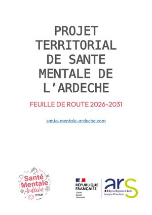 Projet territorial de santé mentale de l'Ardèche