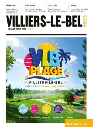 VILLIERS-LE-BEL INFOS N°239 DE JUILLET-AOÛT 2026l Bd