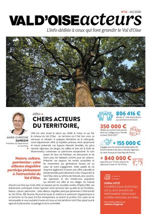 VAL D'OISE ACTEURS N°12 Eté 2026