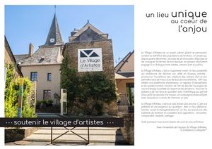 Le Village d'Artistes - Mécénat