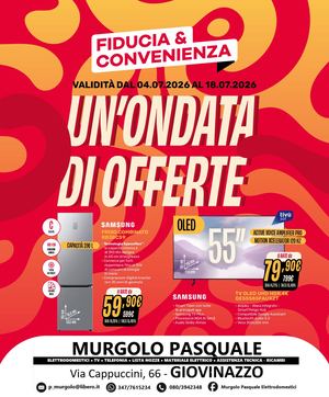 Volantino Fiducia & Convenienza Luglio Murgolo