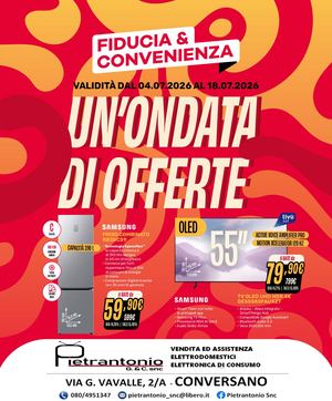 Volantino Fiducia & Convenienza Luglio Pietrantonio
