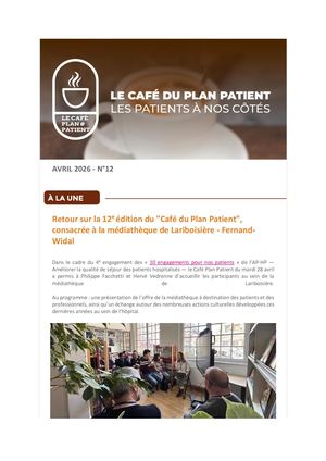 café plan patient avril 2026