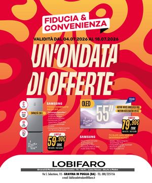 Volantino Fiducia & Convenienza Luglio Lobifaro