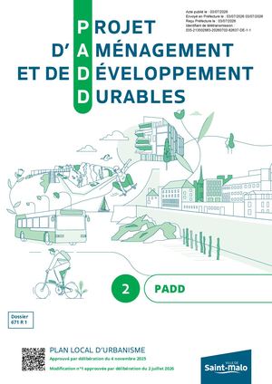 2. PADD - PLU Saint-Malo