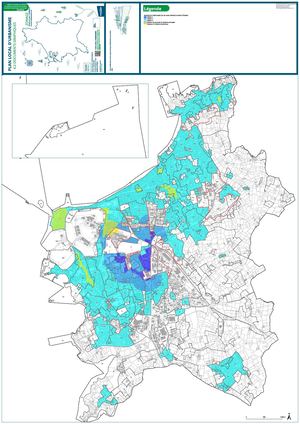 4.2.2 Annexe carte servitude de mixité sociale, secteurs et linéaires commerciaux et secteurs de servitude de résidence principale - PLU Saint-Malo