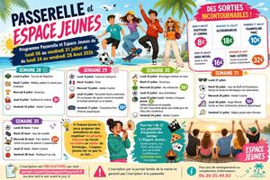 Programme Passerelle Espace Jeunes 2026