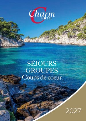 Brochure Groupes Charmhotel 2027