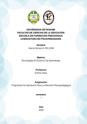 Programas Psico