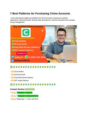 Maximize Your Efficiency & Buy Verified Chime Accounts Today