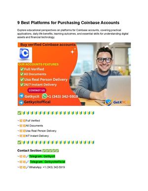 Why Should You Buy, A 100% Verified Coinbase Account