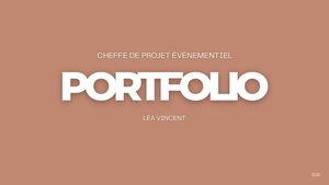Portfolio Léa Vincent