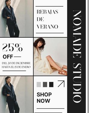Black And White Minimalist Fashion Catalog Instagram Post