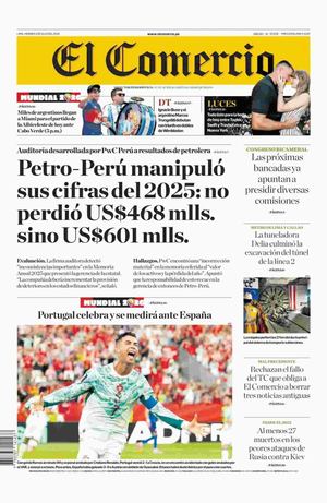 2026 07 03 Diario El Comercio