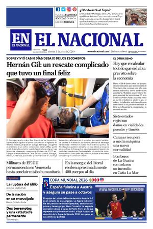 2026 07 03 Diario El Nacional Ve