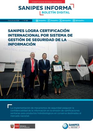 Boletin Sanipes Informa Nro 081 Junio 2026