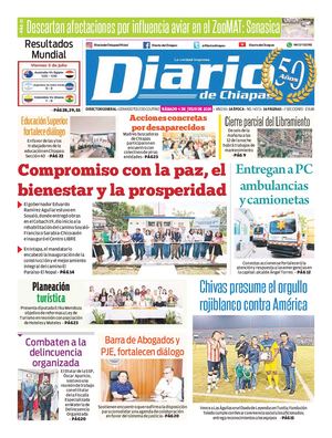 Portada, Sábado 4 De Julio De 2026