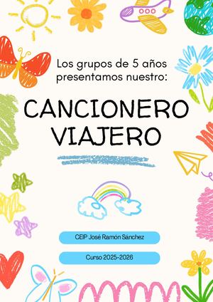 Cancionero 5 años 25-26