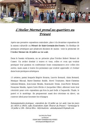 Communique Presse Expo Juillet