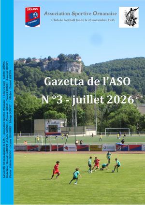 La Gazette N°3 Juillet 2026 Cg Fl Jt