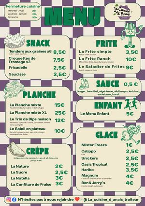 Carte Guinguette