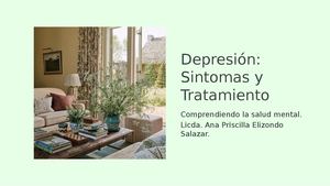 Depresión Sintomas Y Tratamiento