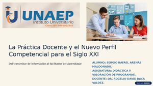 Las Competencias Para El Docente Del Siglo Xxi Sergio