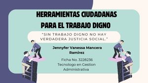 Presentación Derechos Humanos Ilustrado Azul Y Lila