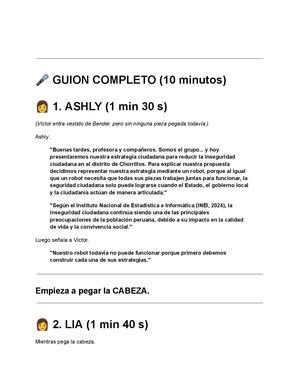 Guión De Expo C3