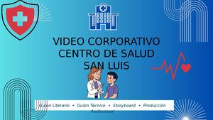 Video Corporativo Centro De Salud San Luis