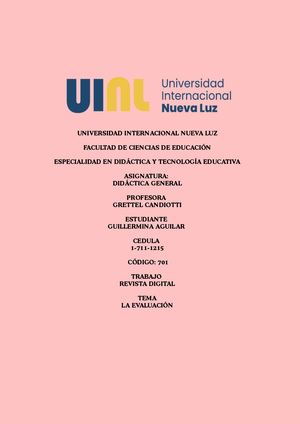 La Evaluacion 2