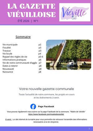 La Gazette Viévilloise n°1