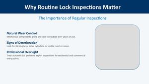 Why Routine Lock Inspections Matter