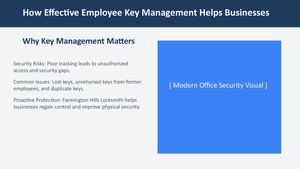 How Effective Employee Key Management Helps Businesses Improve Workplace Security And Access Control